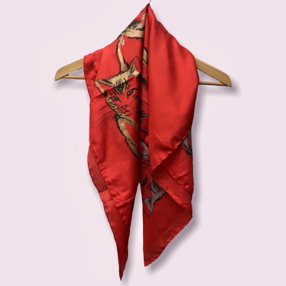 Trixi Becker 100% silk scarf